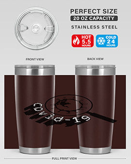 Covid Style 57#- corona virus- Tumbler