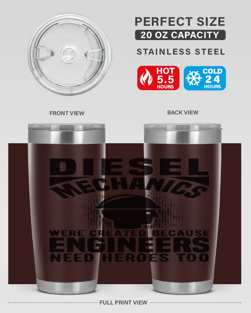 Diesel mechanics Style 19#- engineer- tumbler