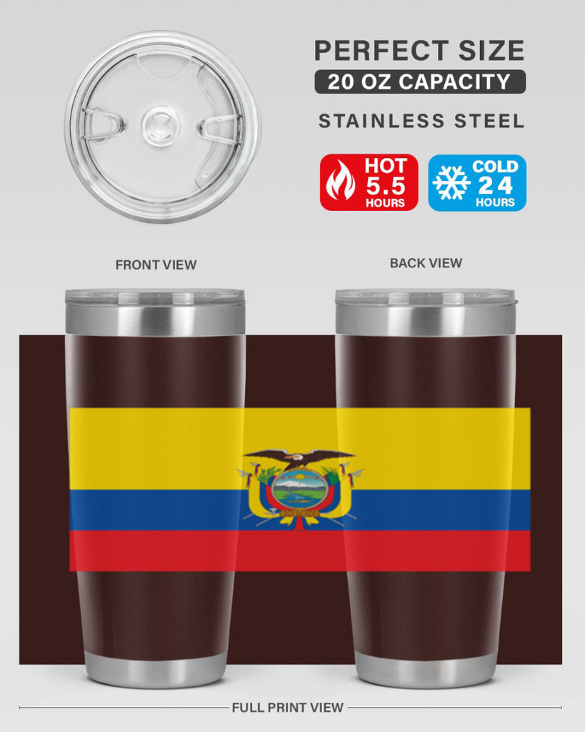Ecuador 147#- world flags- Tumbler