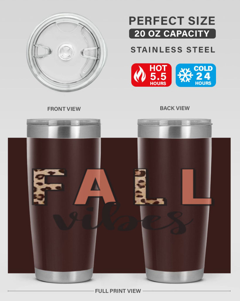 Fall Vibes 143#- fall- Tumbler