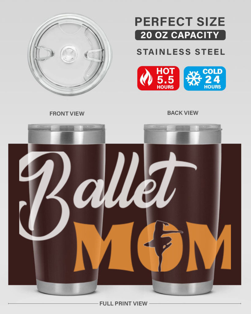 Fitted Dance Mom Ballet SVG Ballet 40#- ballet- Tumbler