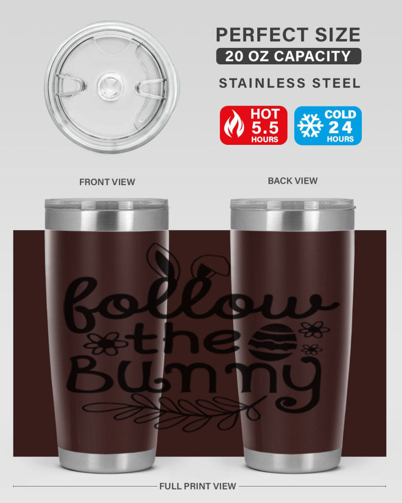 Follow the bunny  142#- spring- Tumbler