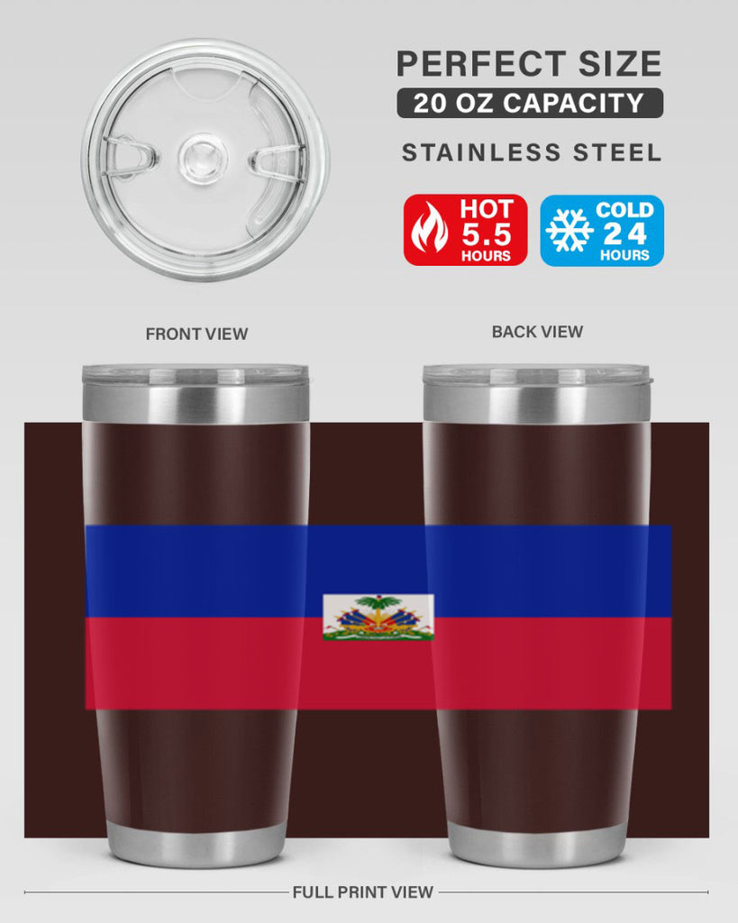 Haiti 125#- world flags- Tumbler