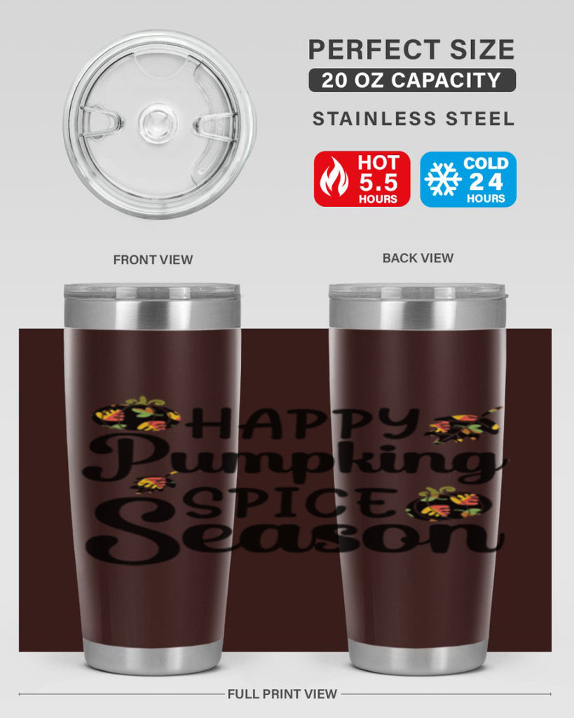 Happypumpkinspiceseason 258#- fall- Tumbler