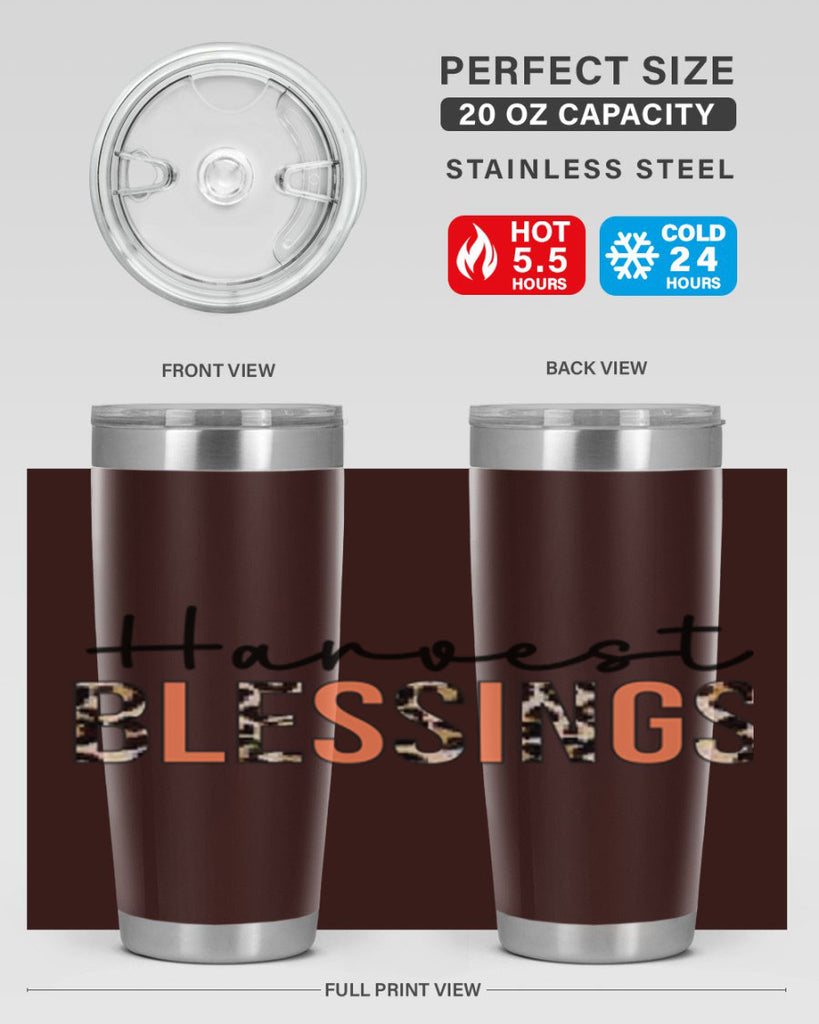 Harvest blessings 263#- fall- Tumbler