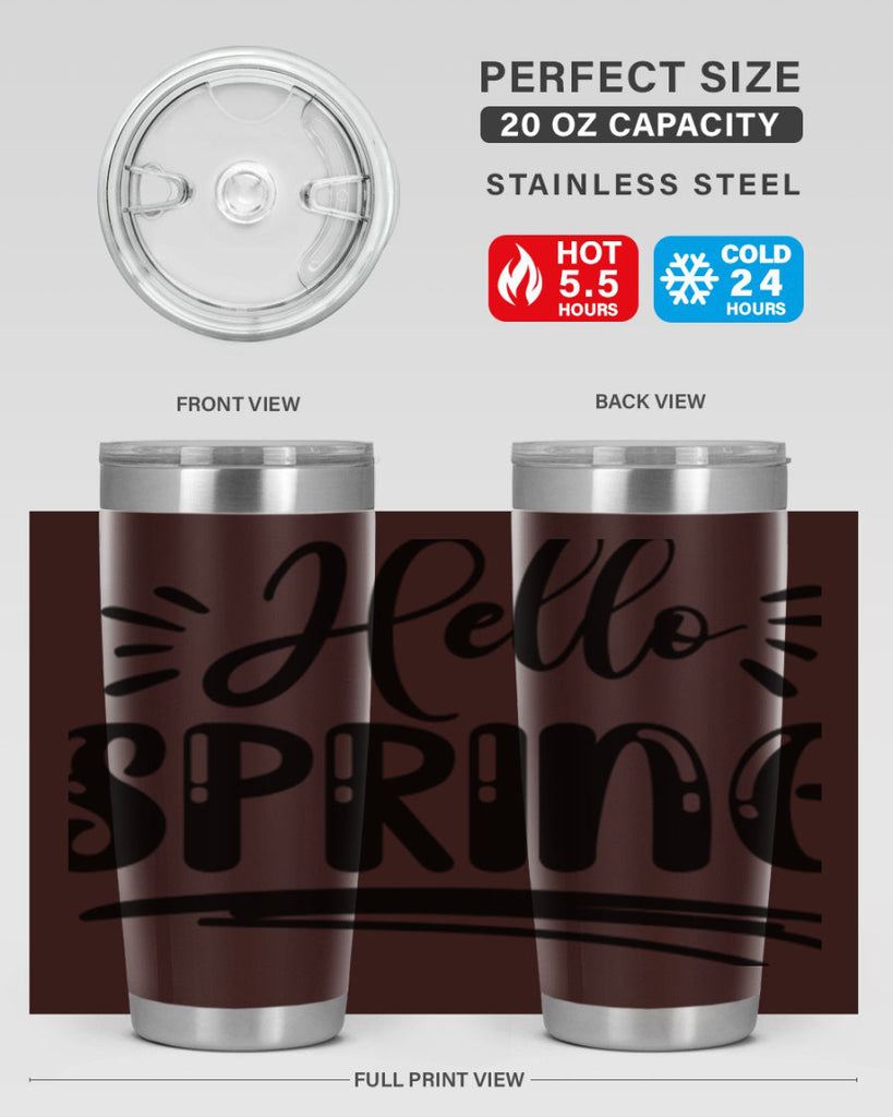 Hello Spring  229#- spring- Tumbler