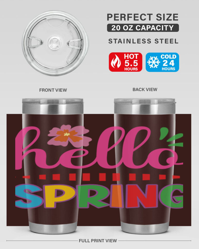 Hello Spring  231#- spring- Tumbler
