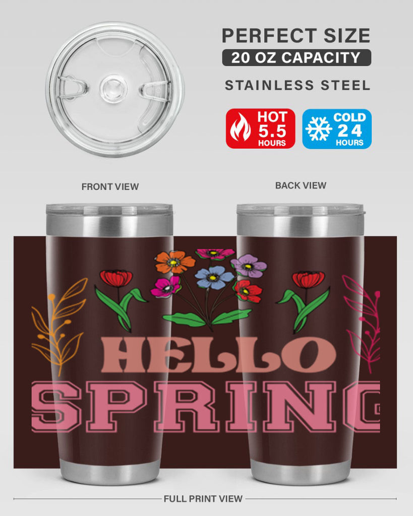Hello Spring  234#- spring- Tumbler