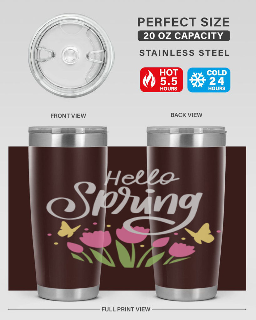 Hello spring214#- spring- Tumbler