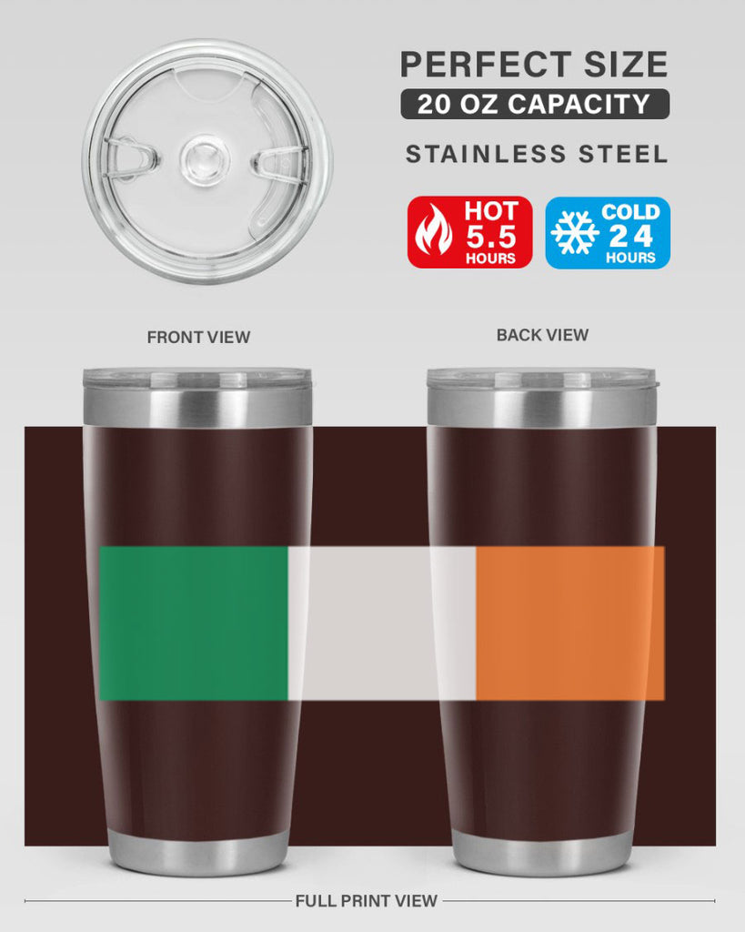 Ireland 117#- world flags- Tumbler