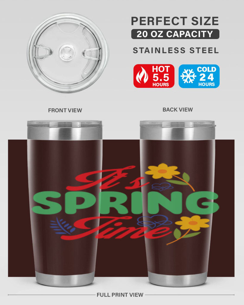 It's Spring Time 277#- spring- Tumbler