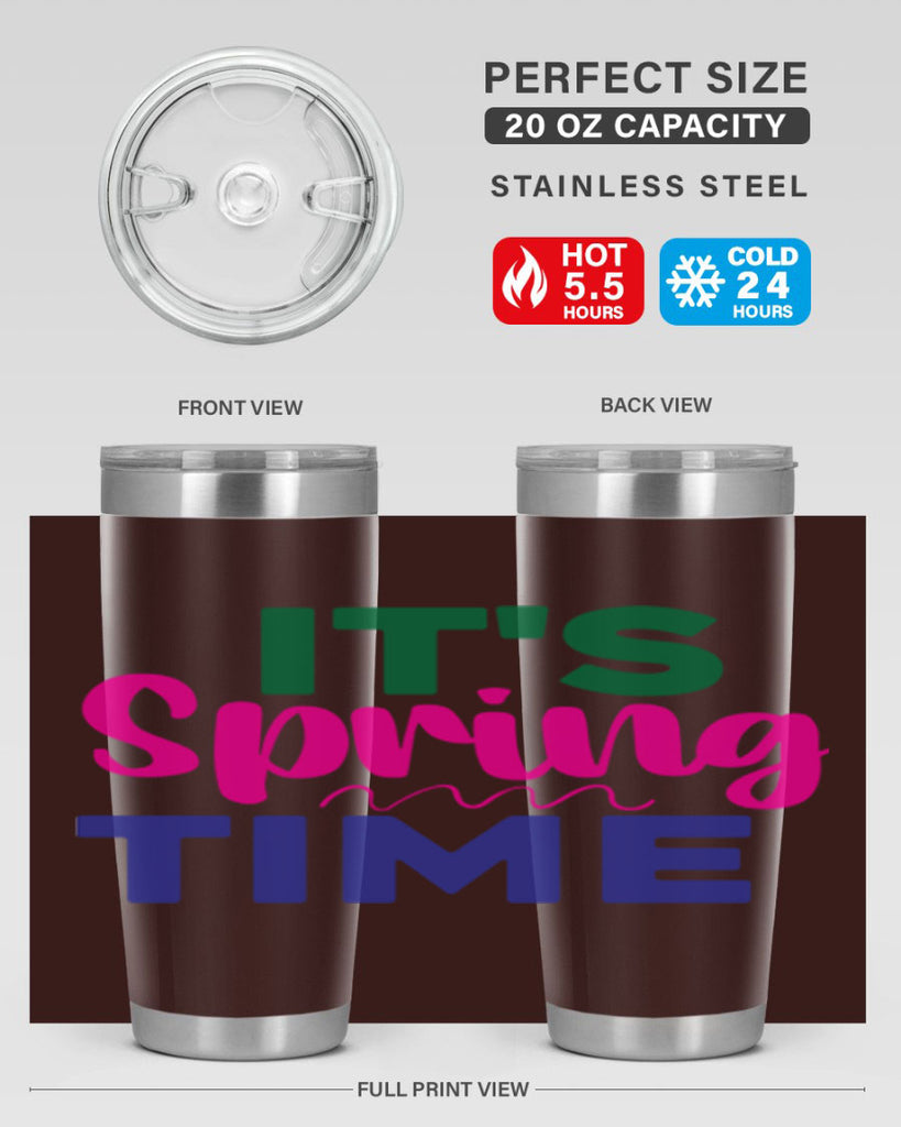 It's Spring Time 278#- spring- Tumbler