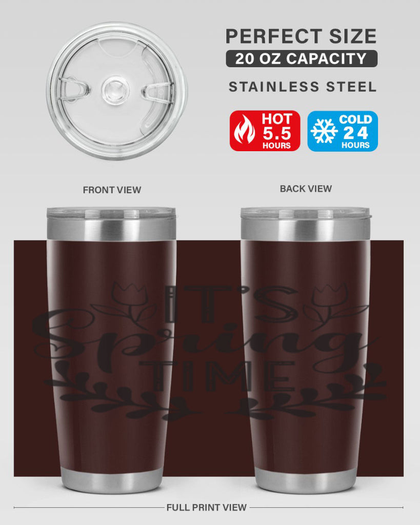 It's spring time281#- spring- Tumbler