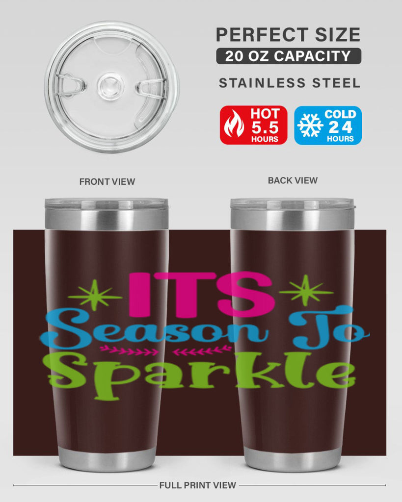 Its Season To Sparkle 267#- winter- Tumbler