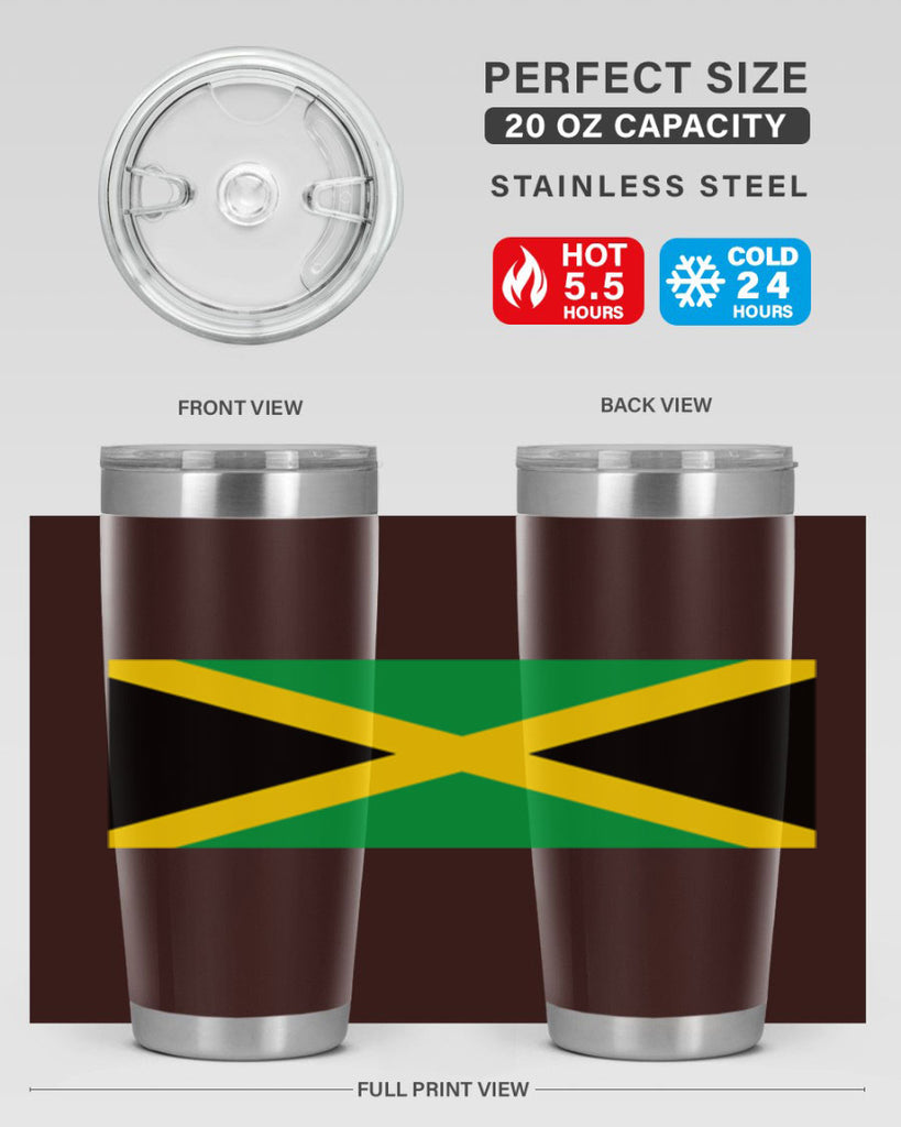 Jamaica 114#- world flags- Tumbler