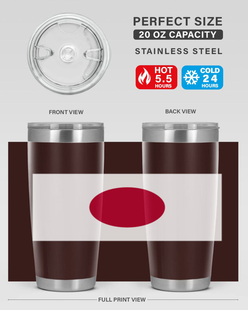 Japan 113#- world flags- Tumbler