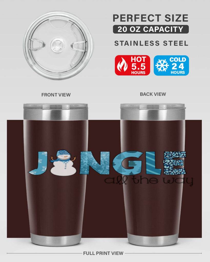 Jingle all the way 279#- winter- Tumbler