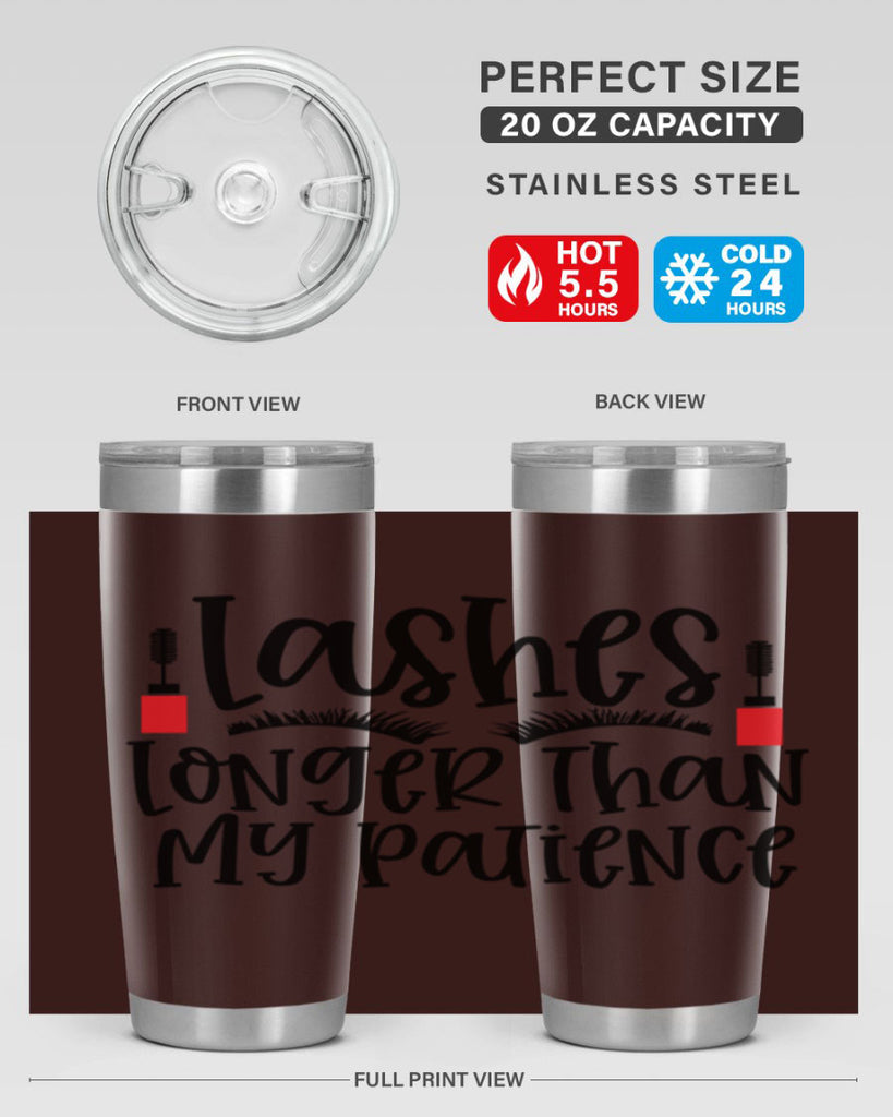 Lashes Longer Than My Patience Style 231#- make up- Tumbler