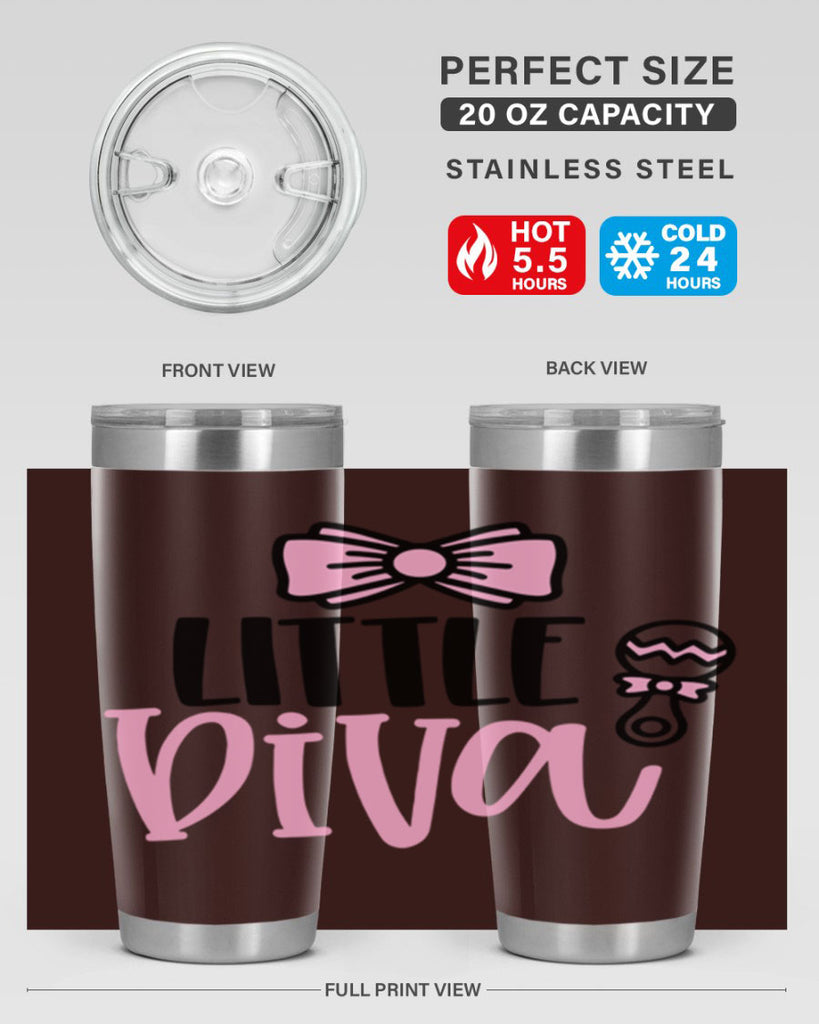 Little Diva Style 63#- baby- tumbler