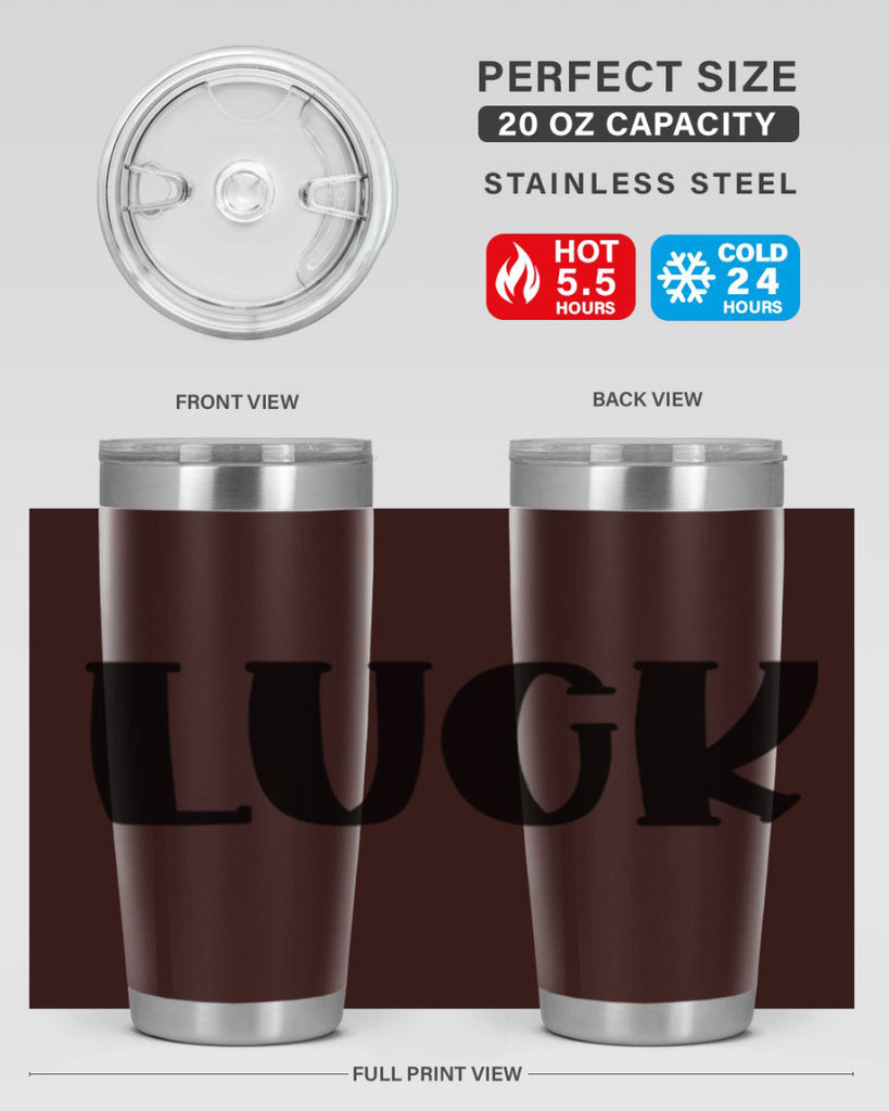 Luck Style 63#- St Patricks Day- Tumbler