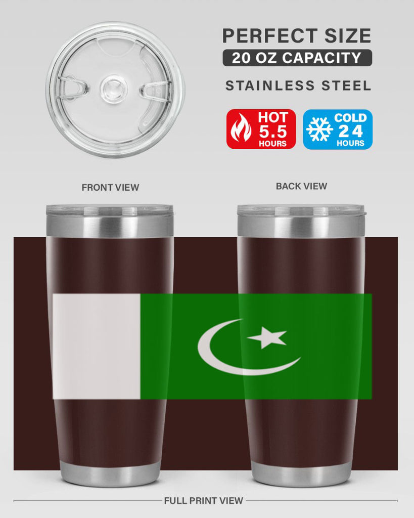 Pakistan 66#- world flags- Tumbler