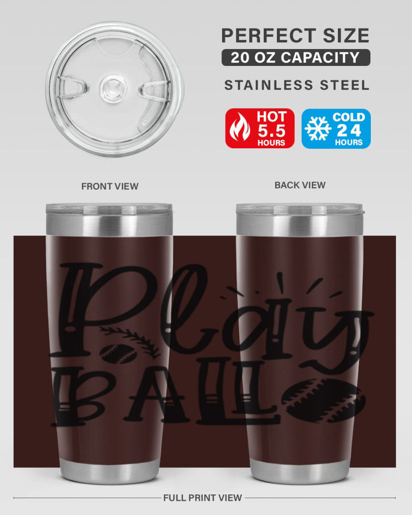 Play ball 2032#- baseball- Tumbler
