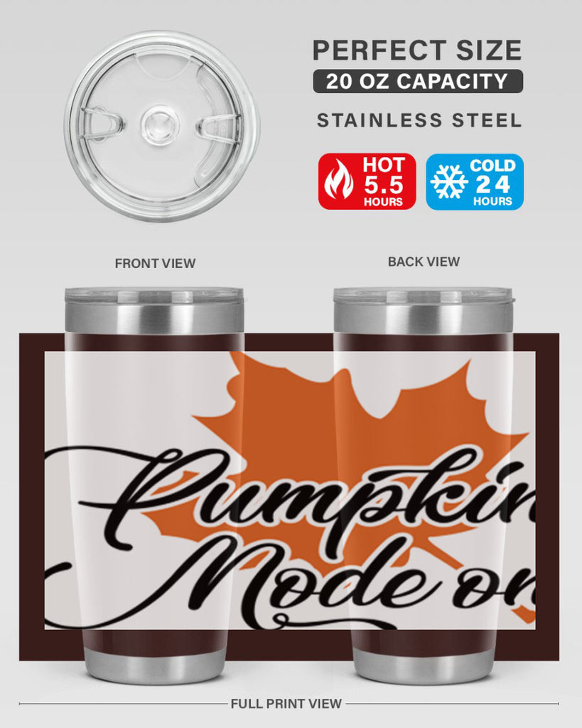 PumpkinModeondesign 563#- fall- Tumbler