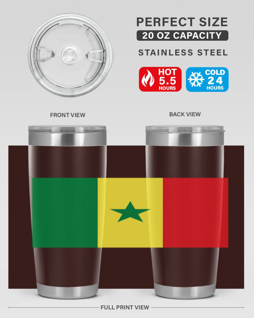 Senegal 45#- world flags- Tumbler