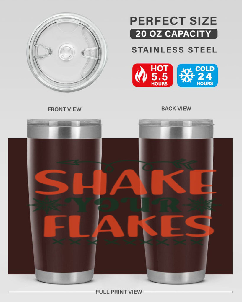 Shake Your Flakes 360#- winter- Tumbler