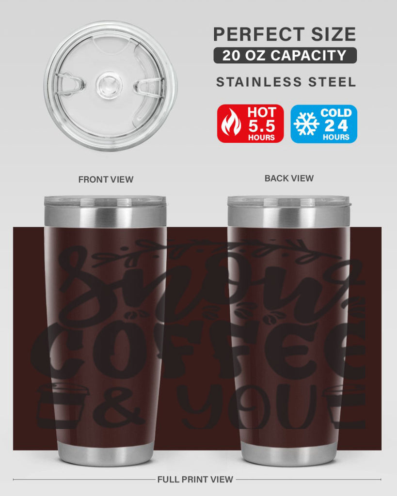 Snow coffee you 371#- winter- Tumbler