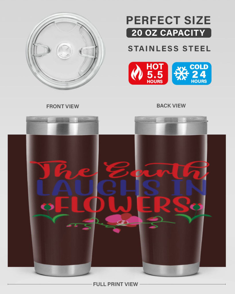 The Earth Laughs In Flowers 534#- spring- Tumbler