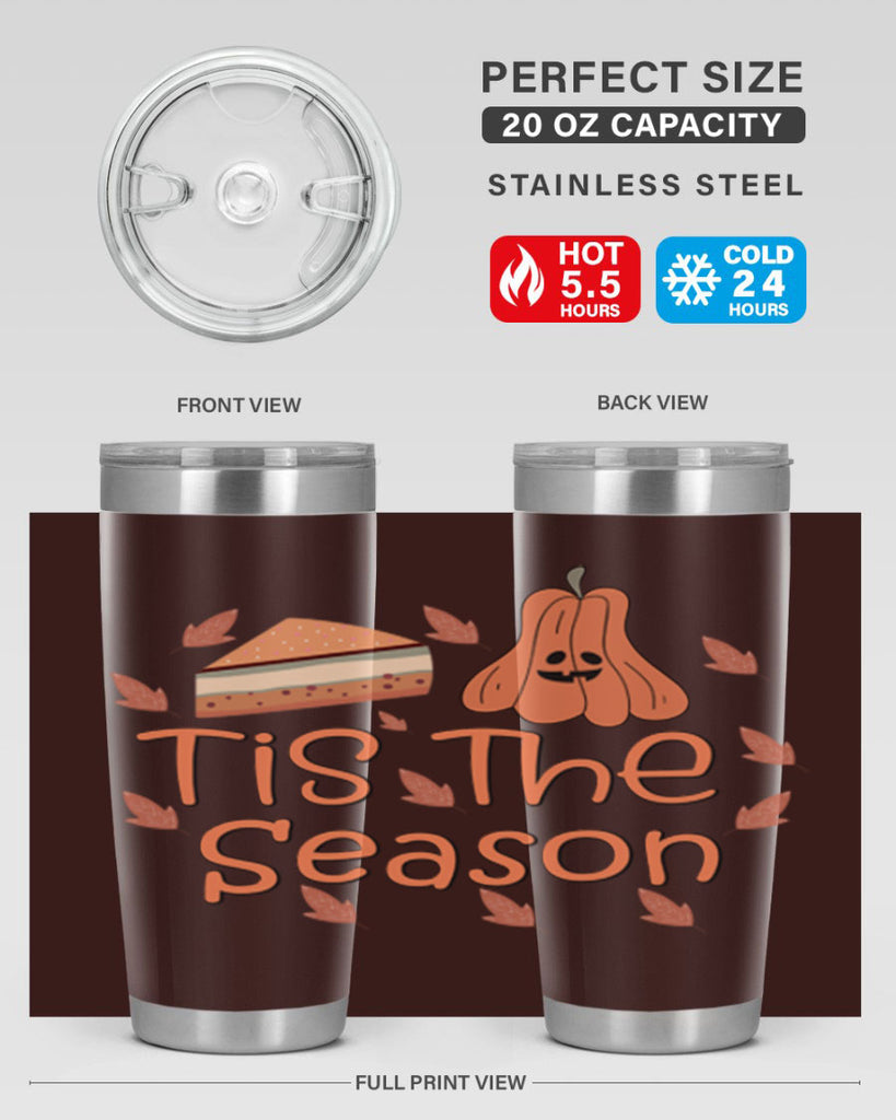 Tis The Season 619#- fall- Tumbler