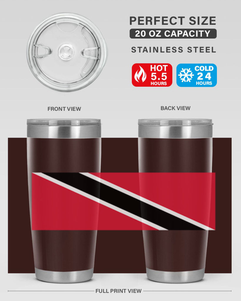 Trinidad and Tobago 19#- world flags- Tumbler