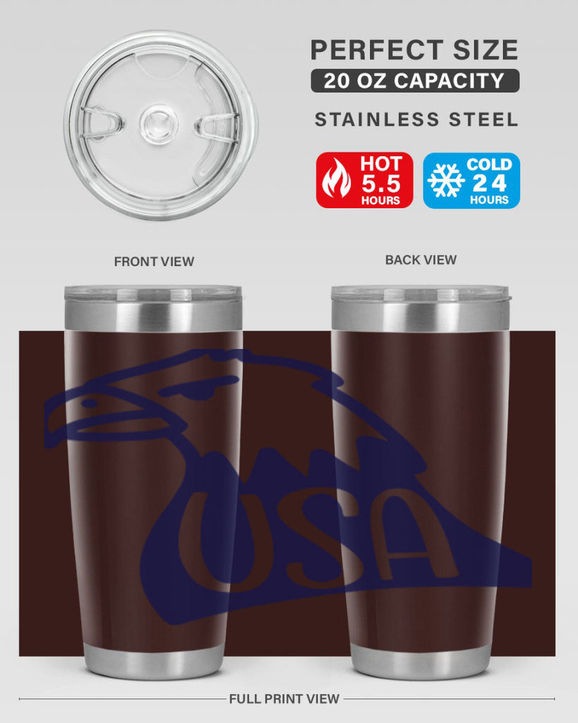 USA Style 180#- Fourt Of July- Tumbler
