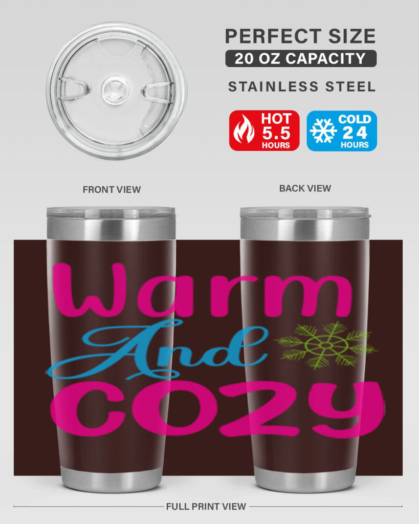 Warm And Cozy 446#- winter- Tumbler