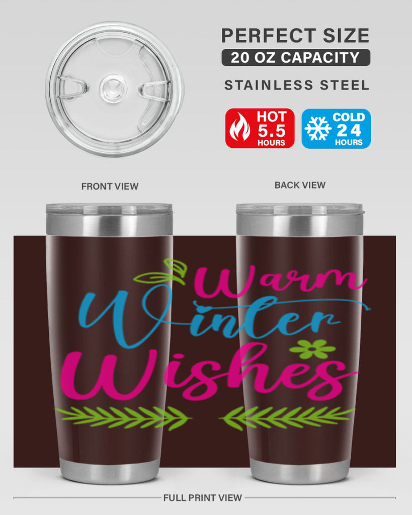 Warm Winter Wishes 450#- winter- Tumbler