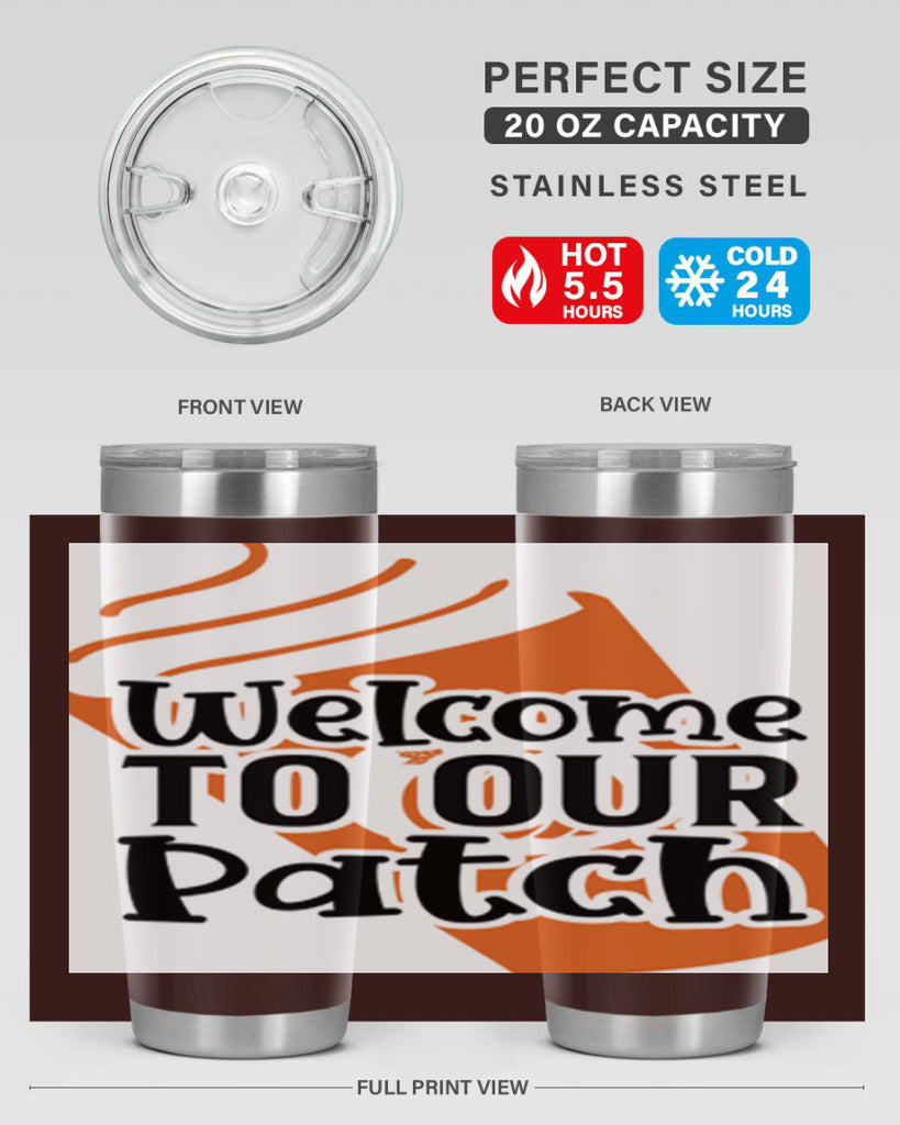 WelcometoOurPatch 642#- fall- Tumbler