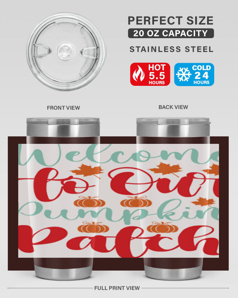 WelcometoOurPumpkinPatch 643#- fall- Tumbler