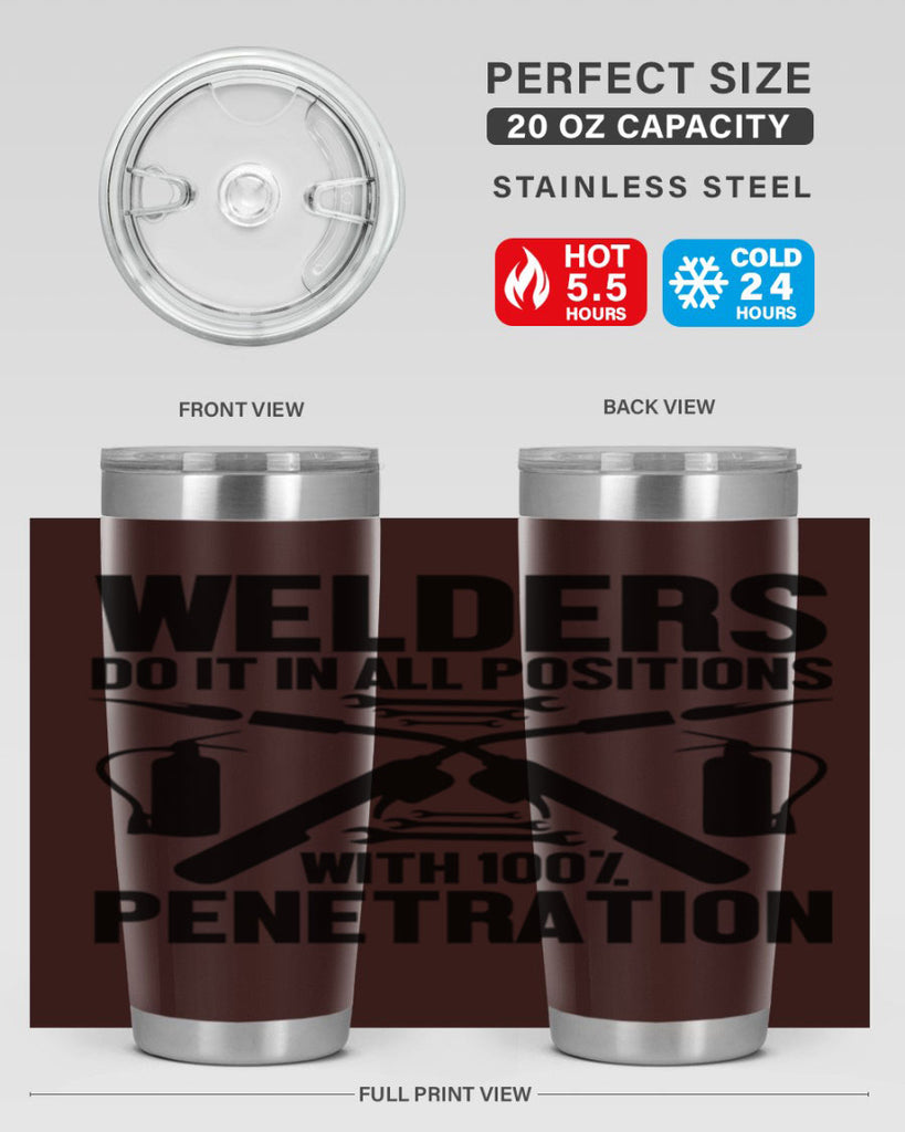 Welders do it Style 2#- welder- tumbler