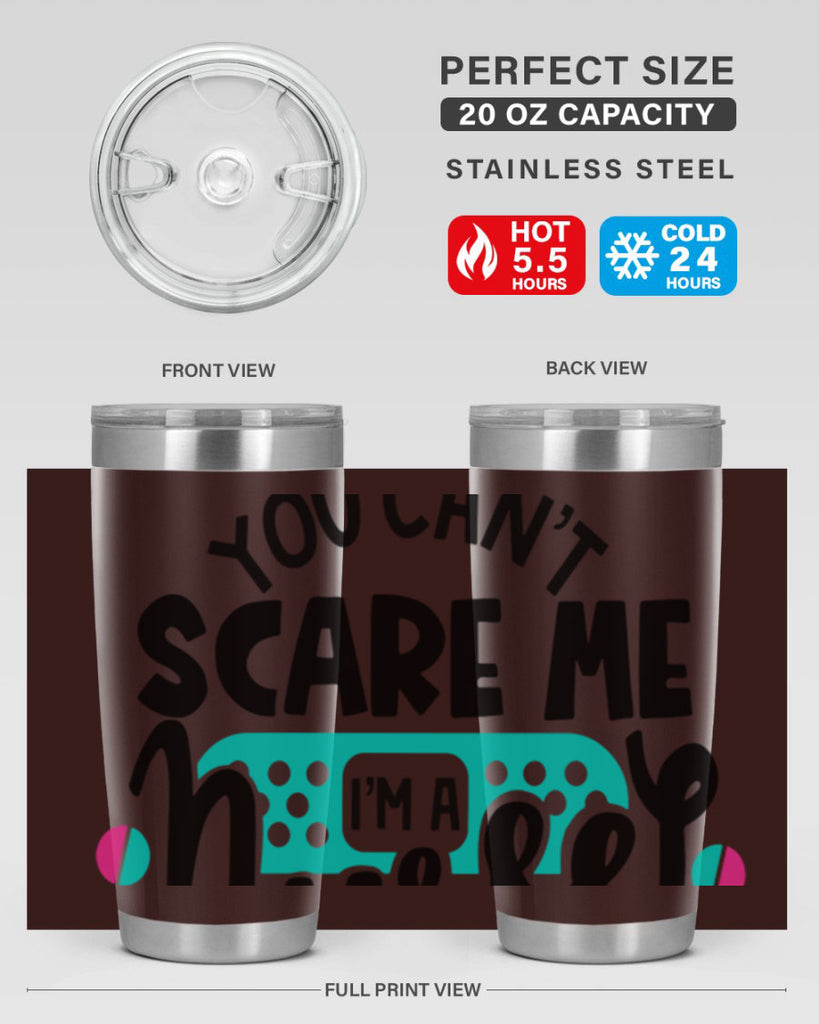 You Cant Scare Me Im A Nurse Style Style 2#- nurse- tumbler