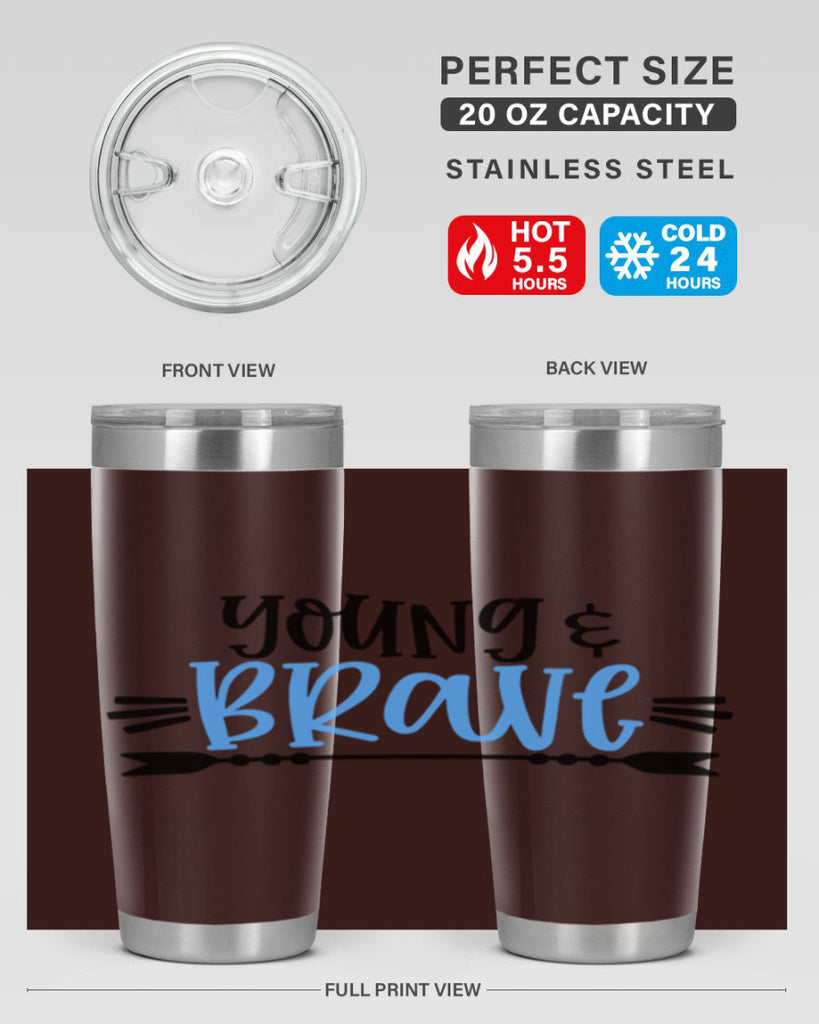 Young Brave Style 11#- baby- tumbler
