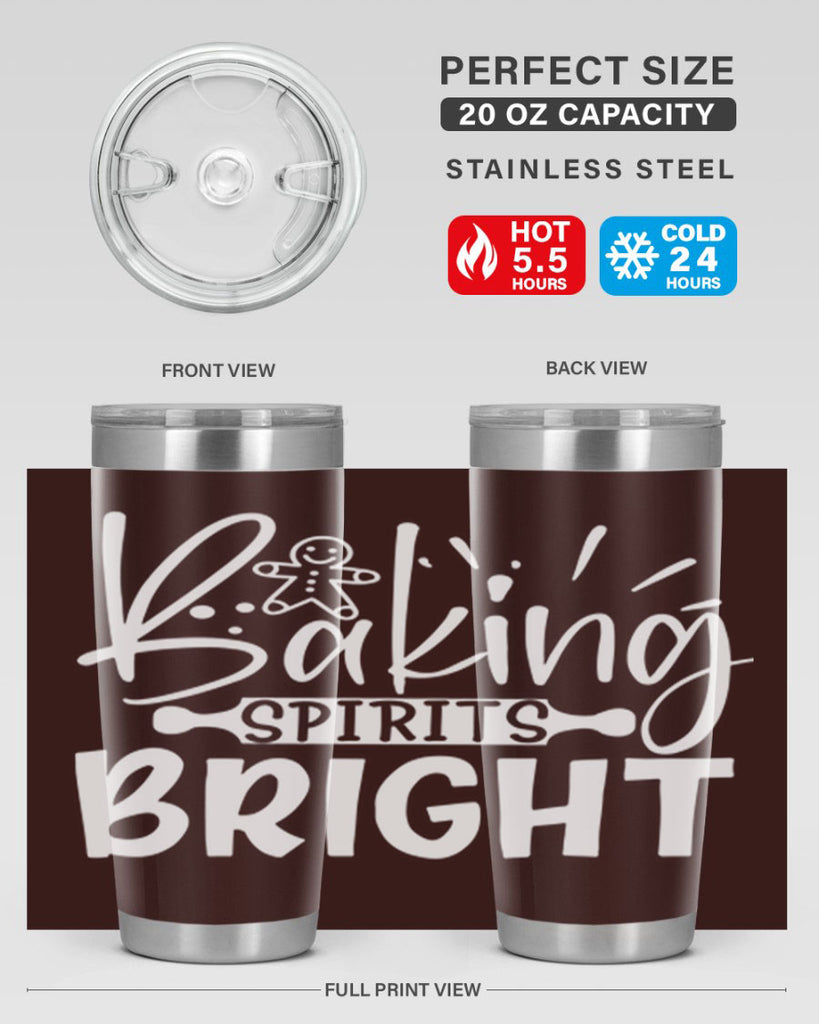 baking spirits bright 53#- kitchen- Tumbler
