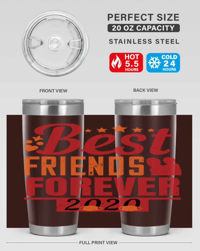 best friends forever 166#- fathers day- Tumbler