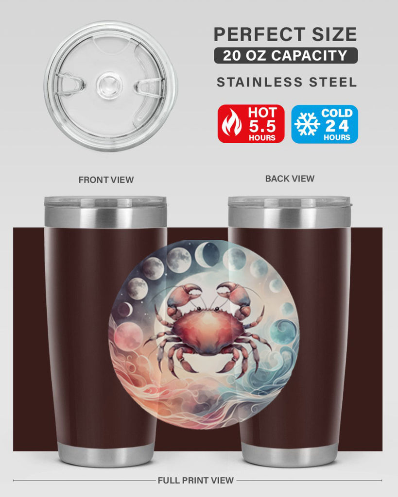 cancer 167#- zodiac- Tumbler