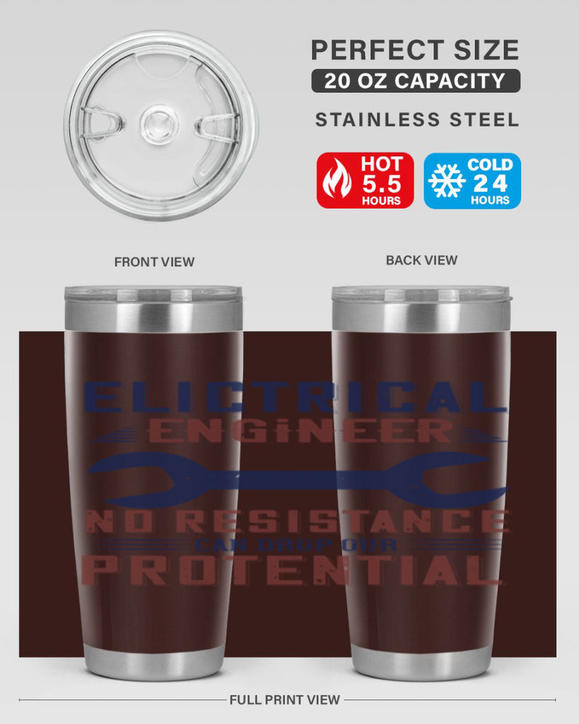 electrical engineer no resistance can drop our protential Style 18#- engineer- tumbler