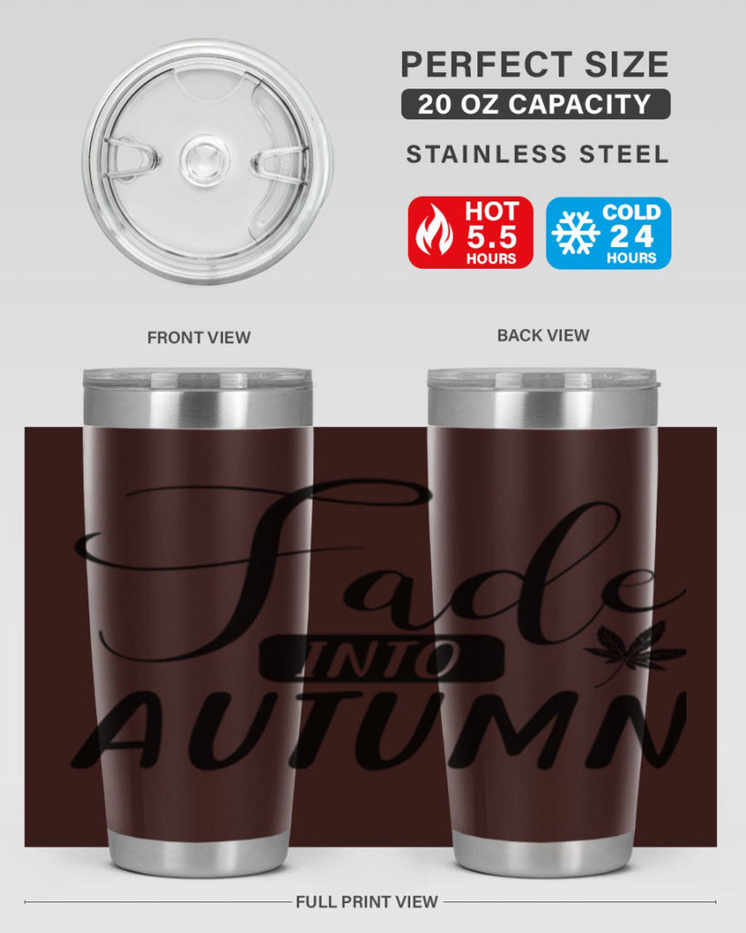 fade into autumn 80#- fall- Tumbler