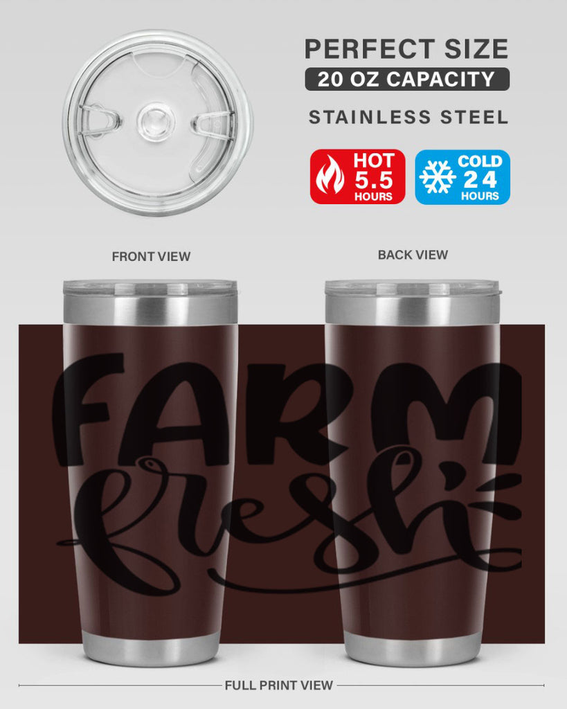 farm fresh 100#- kitchen- Tumbler