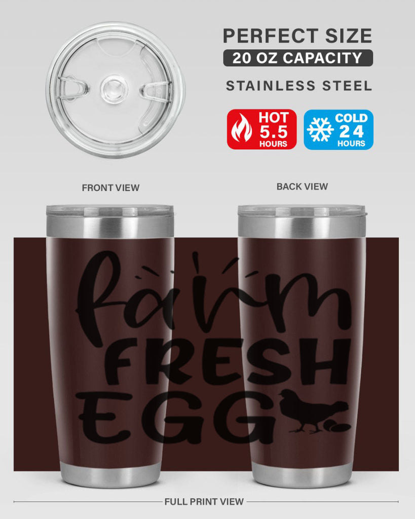 farm fresh egg 105#- kitchen- Tumbler