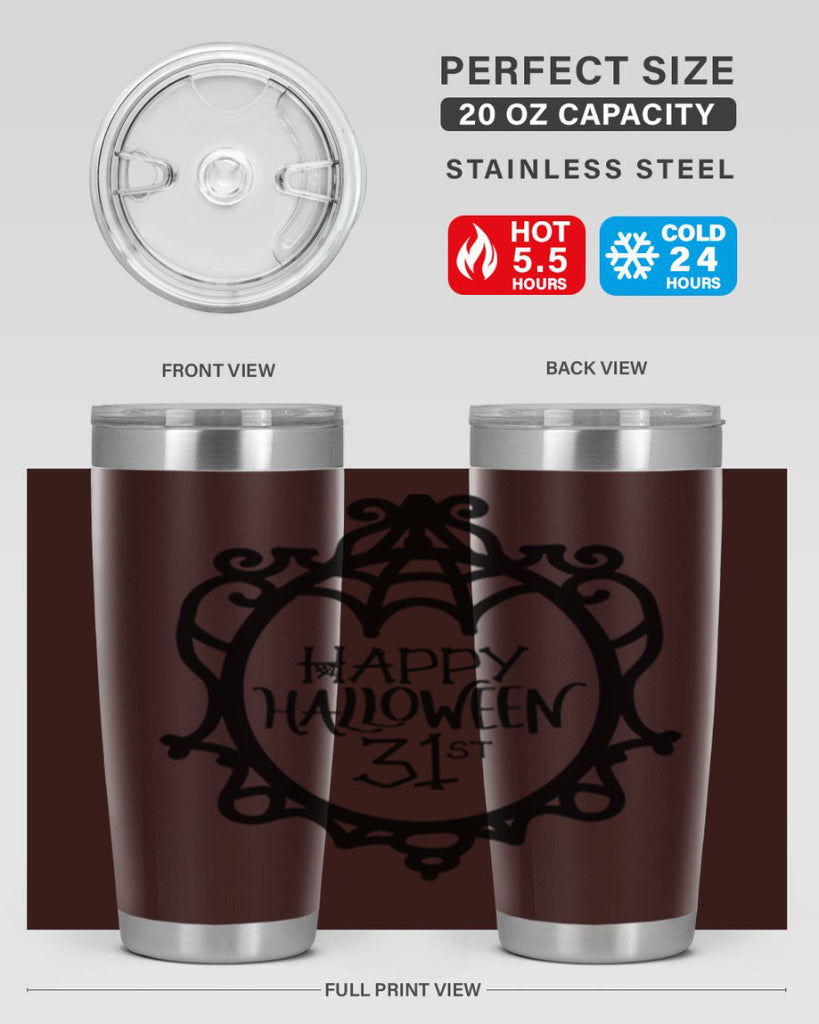 happy halloween st 64#- halloween- Tumbler