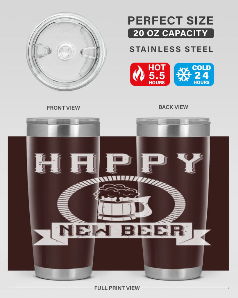 happy new beer 86#- beer- Tumbler